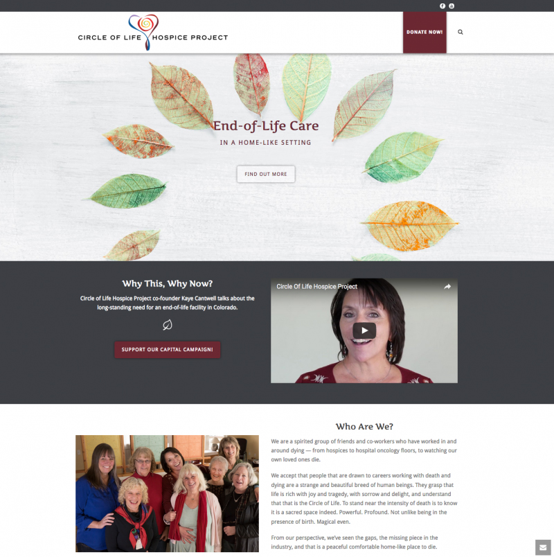 COL Hospice Project website
