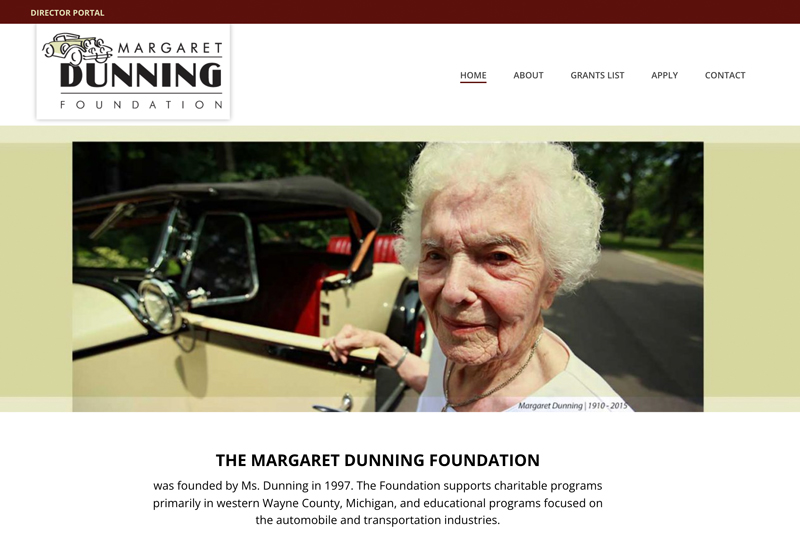 Margaret Dunning Foundation website